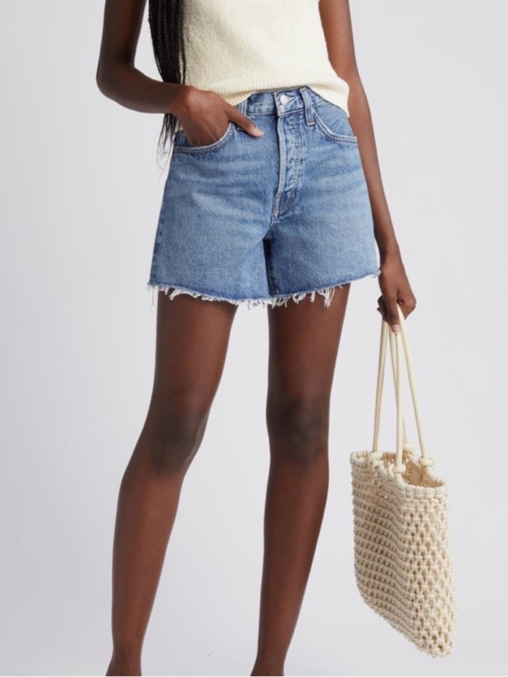 AGOLDE Parker Long Shorts